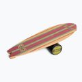 Trickboard Fish Mermaid piros-barna egyensúlyozó tábla görgővel TB-17360