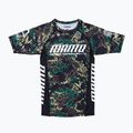 MANTO Distort férfi rashguard póló fekete MNR509 2