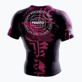 Férfi Manto Fragments Rashguard fekete-piros MNR867 2