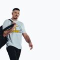 Férfi póló MANTO Logo fehér 4