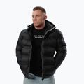 MANTO férfi télikabát Varsity fekete