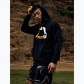Férfi pulóver MANTO Logo Hoody fekete 4