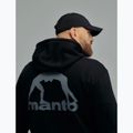 Férfi pulóver MANTO Peaceful Violence Hoody fekete 2