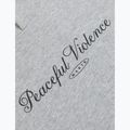 Férfi pulóver MANTO Peaceful Violence Hoody szürke 6
