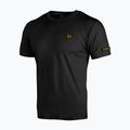 Férfi póló Octagon Small Logo black/gold