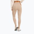 Női edzőleggingsek Octagon Legion Ribber beige 3