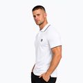 Férfi póló Octagon Legion Tipped Small Logo 3D Polo white 3