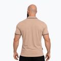 Férfi póló Octagon Legion Tipped Small Logo 3D Polo beige 2