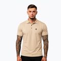 Férfi póló Octagon Legion Small Logo 3D Polo beige