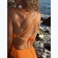 Női egyrészes fürdőruha Clap Dwuwarstwowy Wiązany summer orange 3