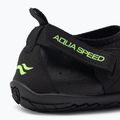 AQUA-SPEED Agama fekete-zöld vízicipő 638 7