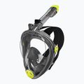 AQUA-SPEED Spectra 2.0 teljes arcú maszk snorkelinghez fekete színben