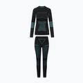 Női thermo fehérnemű szett Viking Ilsa black/turquoise