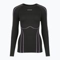 Női termoaktív pulóver Viking Etna 2.0 black/purple