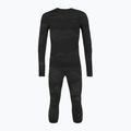 Férfi thermo alsónemű szett Viking Gasher 3/4 black