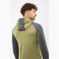 Férfi trekking pulóver Viking Birger Hoodie olive/dark grey 5