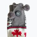 Glovii GQ4 fehér/piros/szürke fűthető papucs zoknival 6