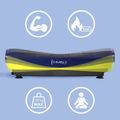 Vibrációs platform HMS SVP11 dark blue/lime 4
