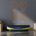 Vibrációs platform HMS SVP11 dark blue/lime 6