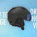 Salomon Driver férfi síbukósisak fekete L41532400 11