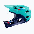 Leatt MTB Enduro 2.0 V24 Jr gyermek kerékpáros sisak aqua színben 5