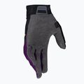 Női kerékpáros kesztyű Leatt MTB 1.0 GripR lila 3
