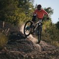 Férfi Leatt MTB Trail 2.0 W kerékpáros mez korall színű 11