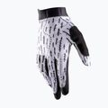Férfi kerékpáros kesztyűk Leatt MTB 1.0 GripR trails white 2
