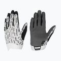 Gyermek kerékpáros kesztyűk Leatt MTB 1.0 GripR Jr trails white