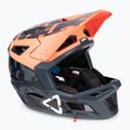 Leatt MTB 4.0 Gravity V22 kerékpáros sisak narancs/fekete 1022070512