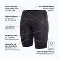BuddySwim Floating Trilaminate Warmth neoprén rövidnadrág 5/3 mm fekete 4
