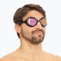 BuddySwim OzeanX Mirror fekete / irídium úszószemüveg 3