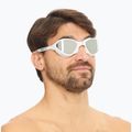 BuddySwim OzeanX Mirror fehér / ezüst úszószemüveg 6