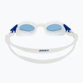 Úszószemüveg ZONE3 Apollo Swim white/blue/tinted blue 4