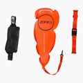 Biztonsági bója ZONE3 Swim Safety Belt With Tow Float Pouch hi-vis orange 5