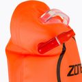 Biztonsági bója ZONE3 Swim Safety Belt With Tow Float Pouch hi-vis orange 8