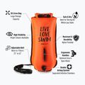 BuddySwim LLS szárazzsák rögzítőbója 28 l narancssárga 2