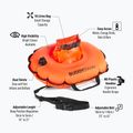 BuddySwim hidraulikus bója 10 l narancssárga 2