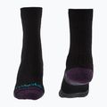 Női zokni Bridgedale Lightweight Merino Performance Boot Original black/purple 2