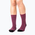 Női zokni Bridgedale Lightweight Merino Performance Boot Original berry 5