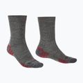 Férfi zokni Bridgedale Lightweight Merino Performance Boot Original grey heather