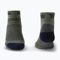 Férfi trekkingzokni Bridgedale Hike Ultralight Performance Ankle khaki/navy 2