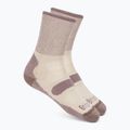 Női túrazokni Bridgedale Hike Lightweight Cotton Comfort Boot sand