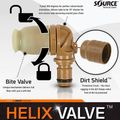 Szájrész a Source Tactical Helix Valve prérifarkashoz 2