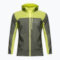 Arc'teryx Squamish Hoody férfi széldzseki zöld/sárga X000007411011