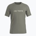 Férfi póló Arcteryx Ionia Merino Wool Arc'Word Logo forage 6