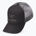 baseball sapka Arcteryx Bird Word Trucker Curved black/graphite