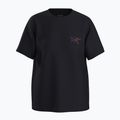 Női póló Arcteryx Kragg Cotton Little Bird Crew black/multi 8