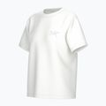 Női póló Arcteryx Kragg Cotton Little Bird Crew white light/white 9