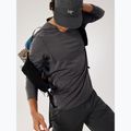 Férfi Arc'teryx Cormac Crew fekete melírozott trekking hosszú ujjú póló 4